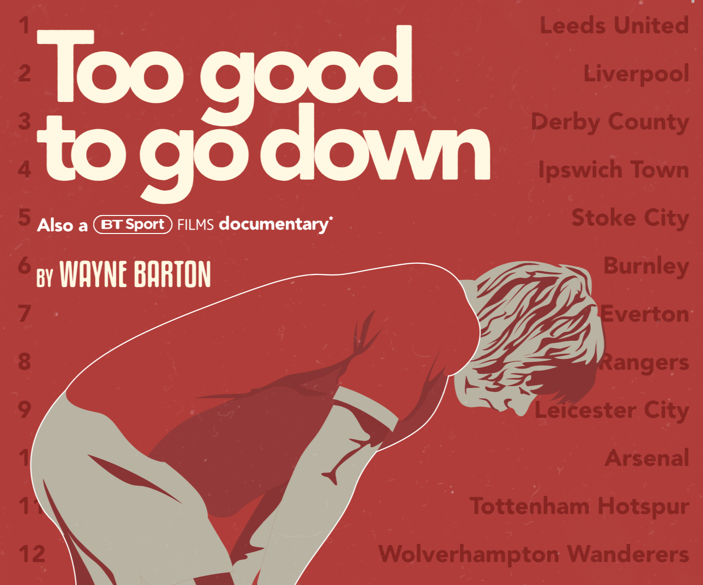 “Too Good To Go Down” BT Sport Film Airs December 5th